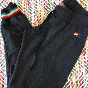 Black Aviator Nation sweatpants